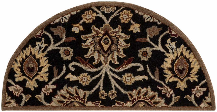 Conesus 1053 Hand Tufted Black Wool Rug