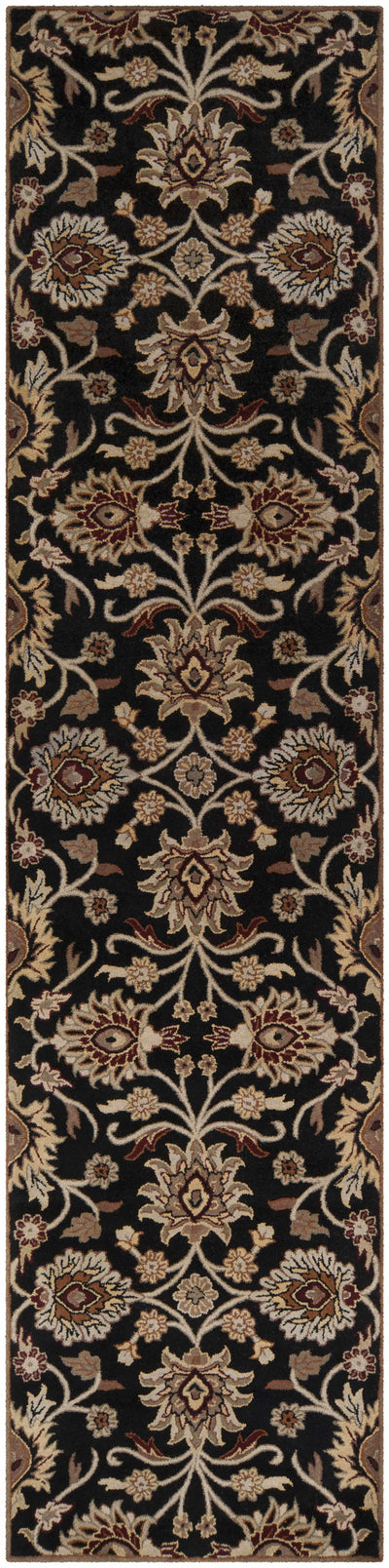 Conesus 1053 Hand Tufted Black Wool Rug