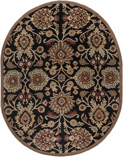 Conesus 1053 Hand Tufted Black Wool Rug