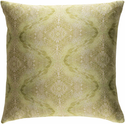Hortense Green Texture Accent Pillow - Clearance