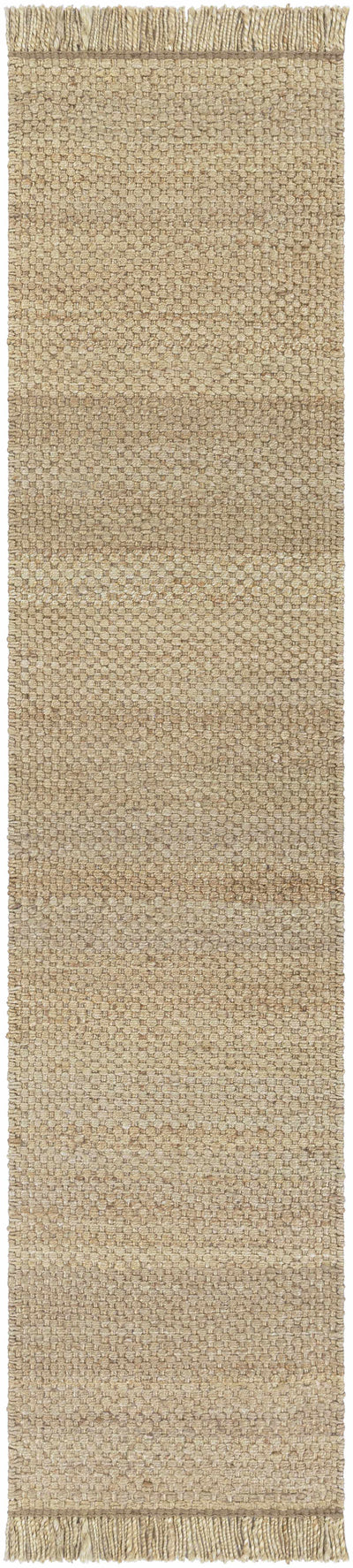 Hovland Hand Woven Natural Jute Rag Rug - Clearance