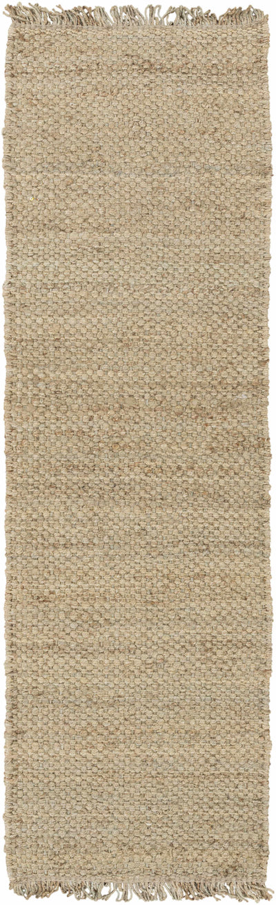 Hovland Hand Woven Natural Jute Rag Rug - Clearance