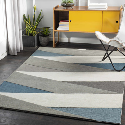 Hathern Modern Wool Carpet - Clearance