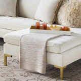 Cream Throw Blanket - Clearance