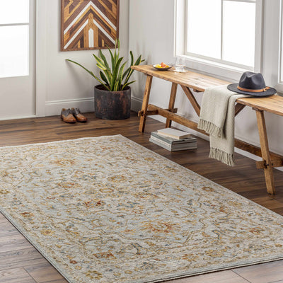 Huguley Floral Cream Area Rug - Promo