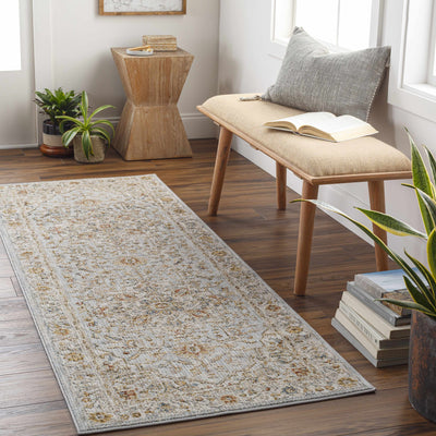 Huguley Floral Cream Area Rug - Promo