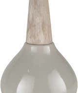 Hydesville Gray Ceramic Table Lamp