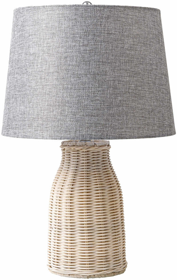 Fermoselle Beige Rattan Table Lamp