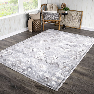 Bali Afternoon Showers Gray Clearance Rug