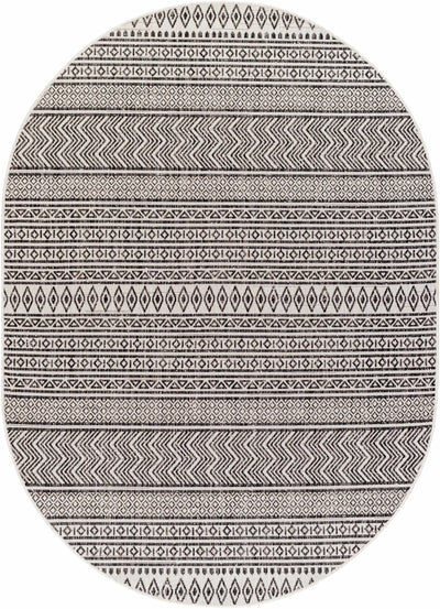 Imboden Black&White Outdoor Rug