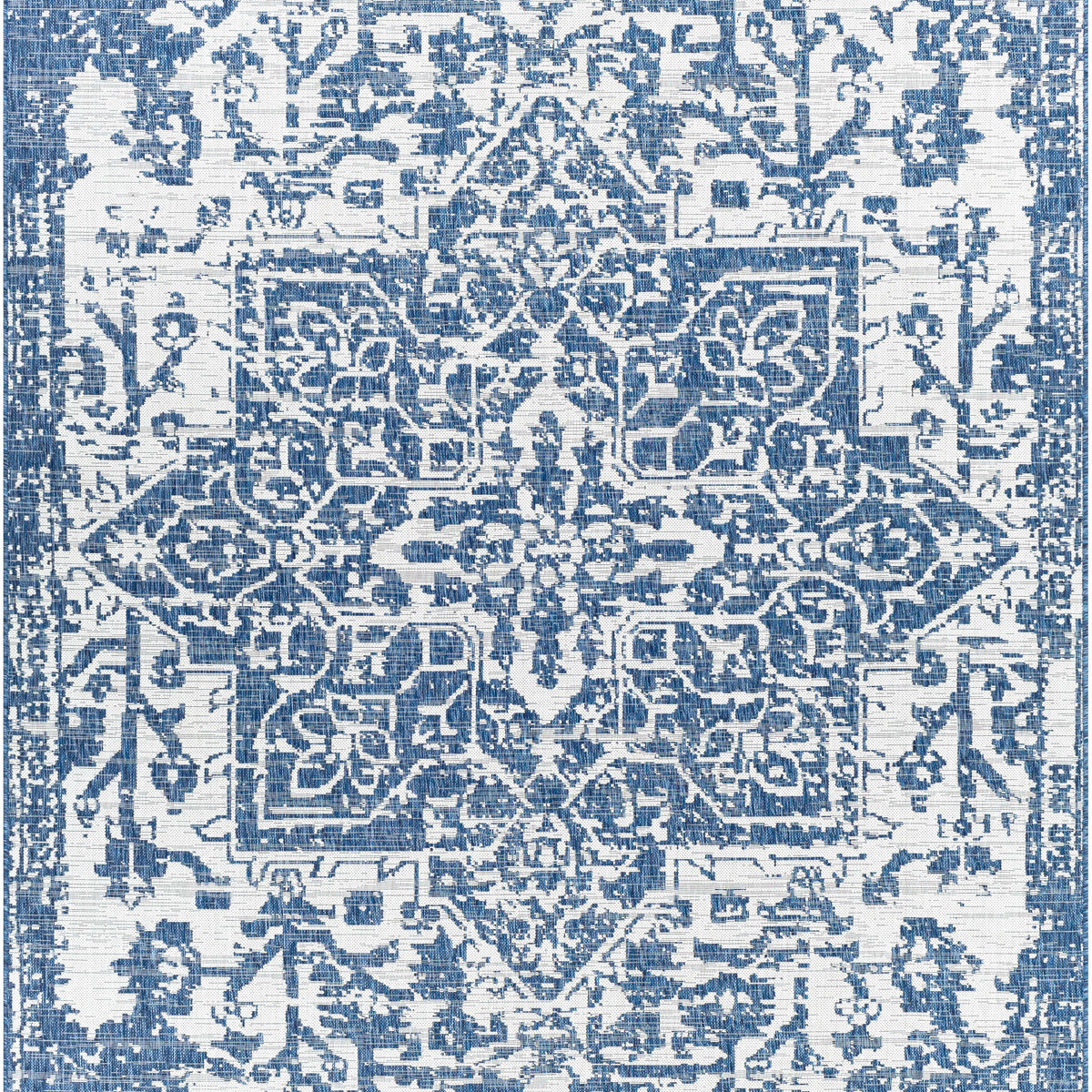 Dark Blue Kilmacolm Indoor & Outdoor Area Rug - Clearance – Boutique Rugs