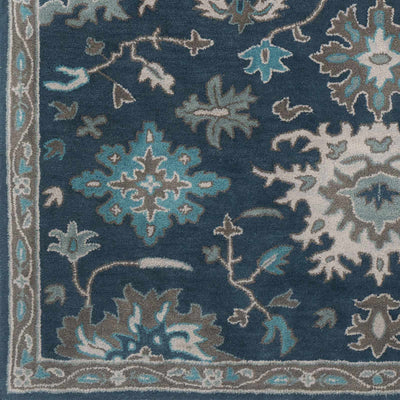 Hazen Hand Tufted Blue Rug