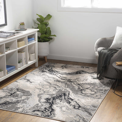 Lawigan Gray Marble Carpet - Clearance