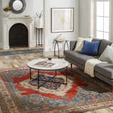 Chiconcuac Cream Throw Blanket