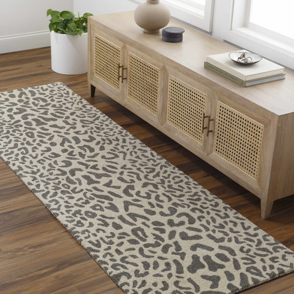 Iseul Leopard Print Area Rug