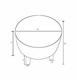 Jasaan Stool Ottoman