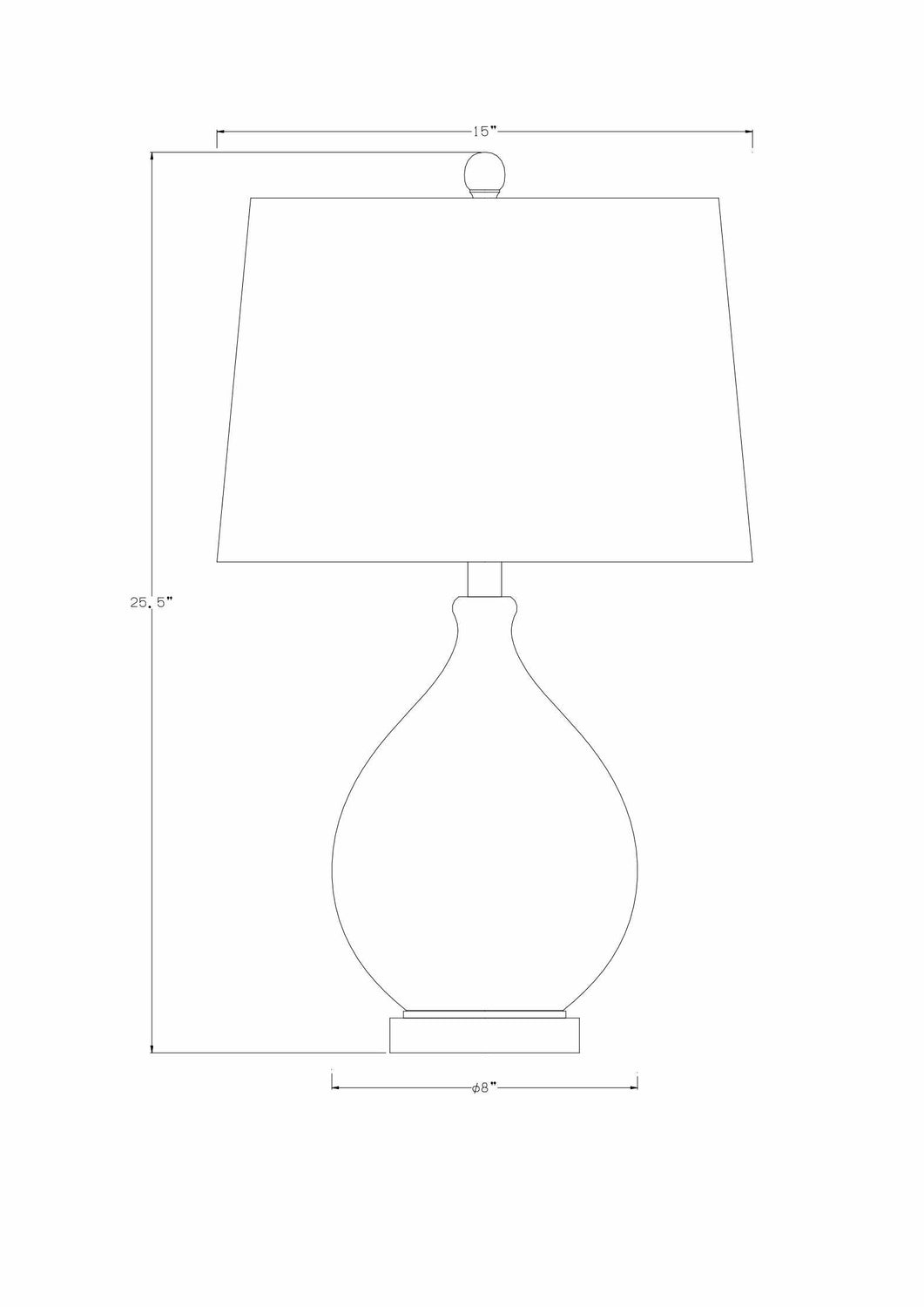 Javier Table Lamp - Clearance