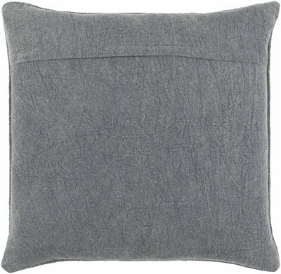 Jela Gray Square Throw Pillow - Clearance