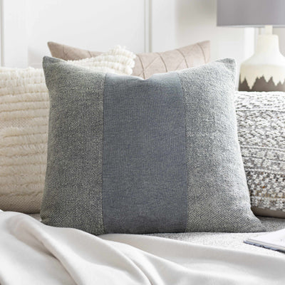 Jela Gray Square Throw Pillow - Clearance