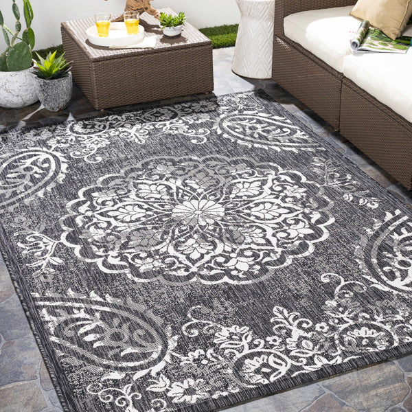 Jesmond Black Performance Rug - Clearance