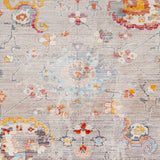Jetson Floral Rug with Fringes - Clearance