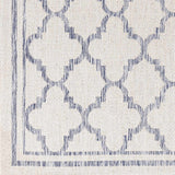 Noam Cream & Blue Indoor & Outdoor Rug - Clearance