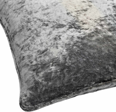 Joey Charcoal Square Throw Pillow