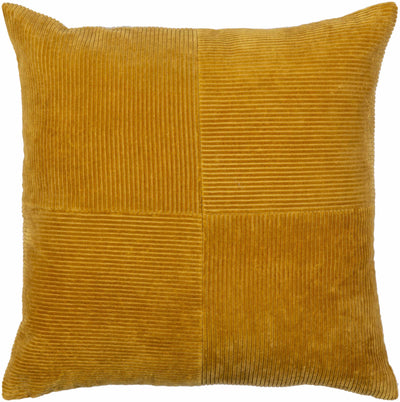 Jory Mustard Corduroy Accent Pillow