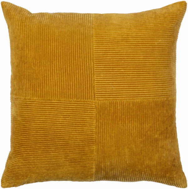 Jory Mustard Corduroy Accent Pillow