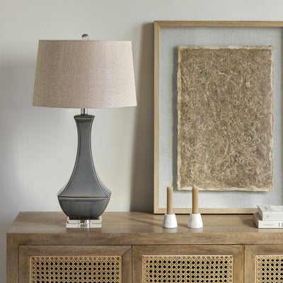 Kalilangan Gray Ceramic Table Lamp