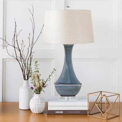 Kalilangan Gray Ceramic Table Lamp