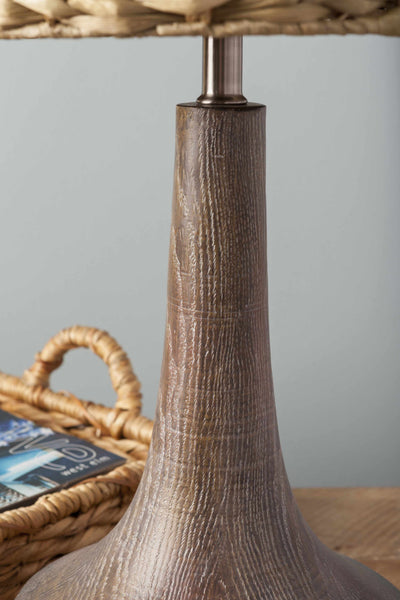 Kabankalan Seagrass Resin Table Lamp