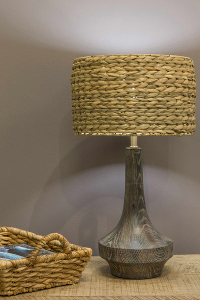 Kabankalan Seagrass Resin Table Lamp