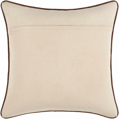 Kadirli Cream Square Throw Pillow - Clearance