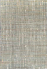 Sage Kalaheo Premium Rug with contemporary stripe design. Hand-knotted wool rug with soft texture. Design-Rectangle-913
