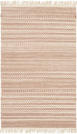 Kalinga Red/Cream Flatweave Wool Rug - Clearance