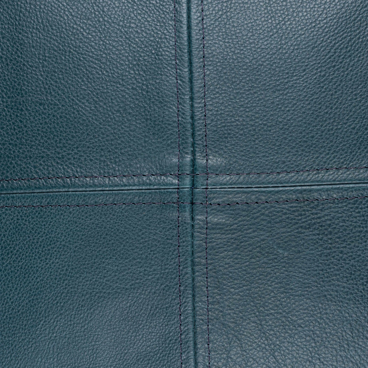 Kalkie Deep Teal Square Throw Pillow