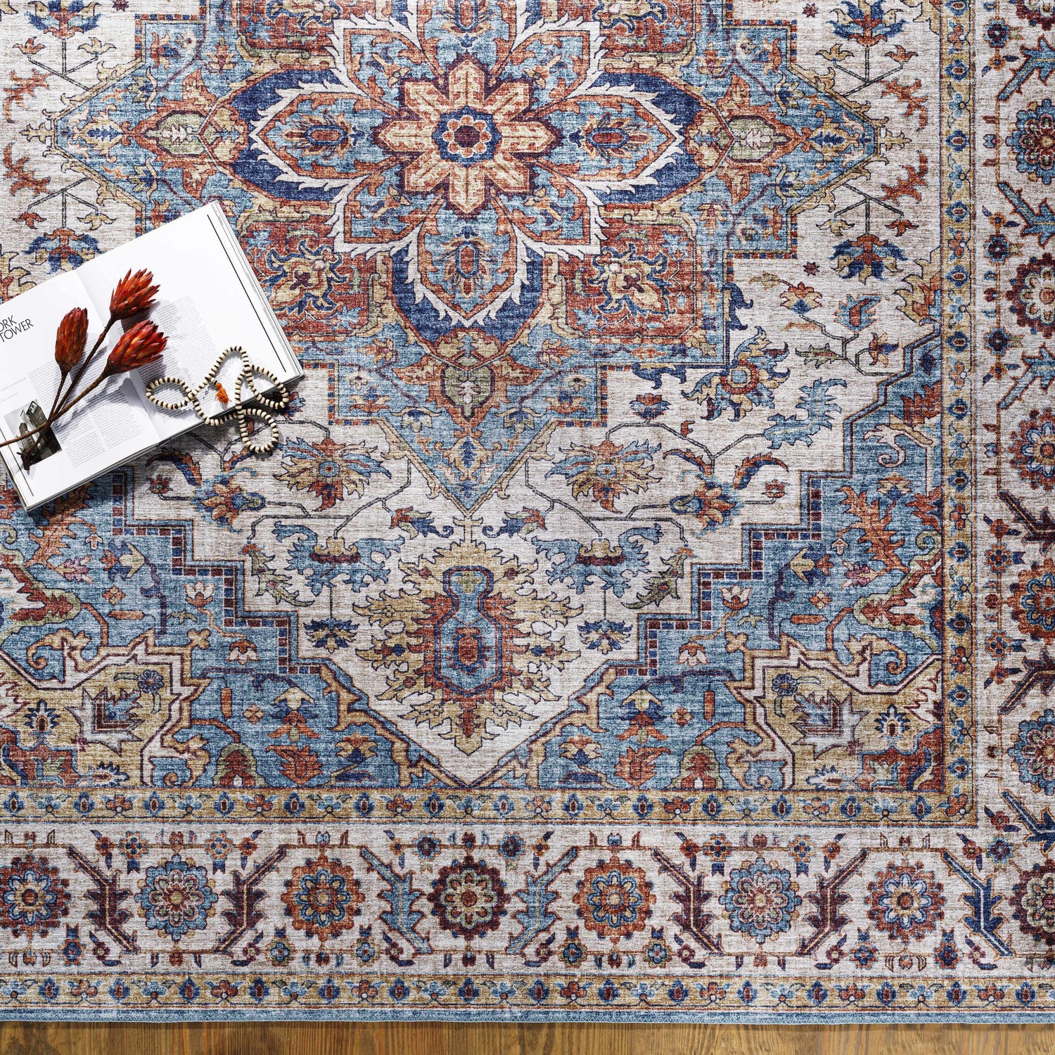 Kapaa Traditional Area Rug