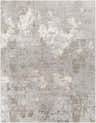 Close-up of the Kapsabet Area Rug showcasing its charcoal, cream, and gray contemporary abstract design. Design-Rectangle-71010
