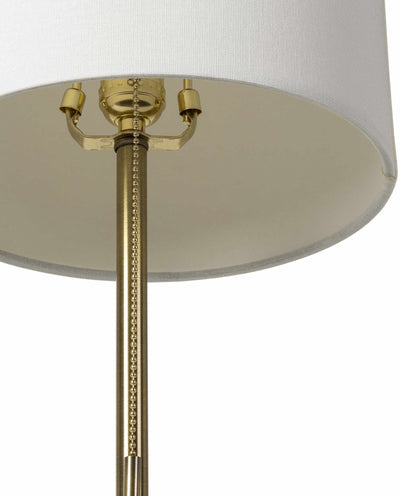 Katipunan Aqua Gold Metallic Brass Table Lamp