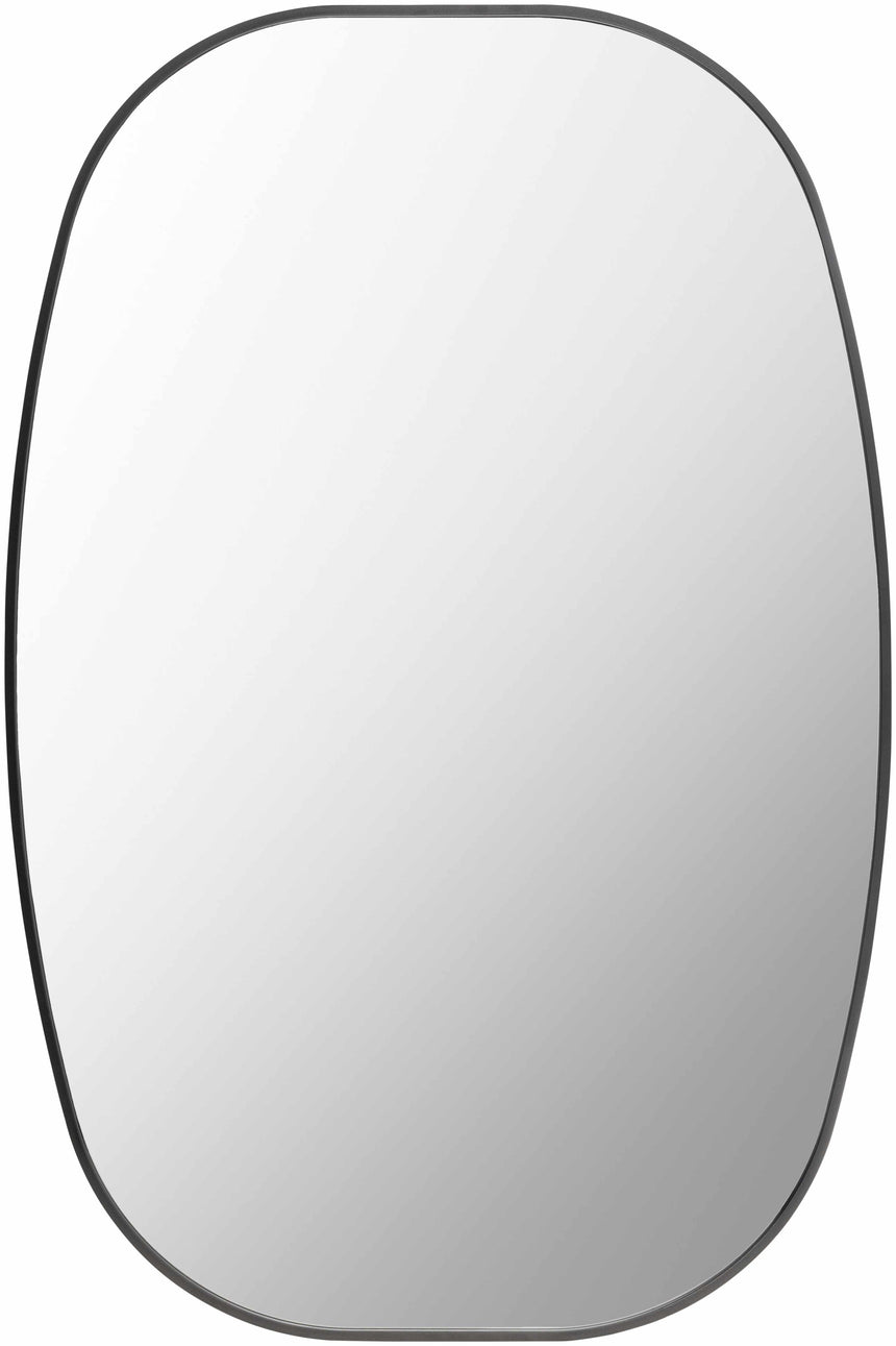 Kopparberg Black Gold Frame Round Mirror