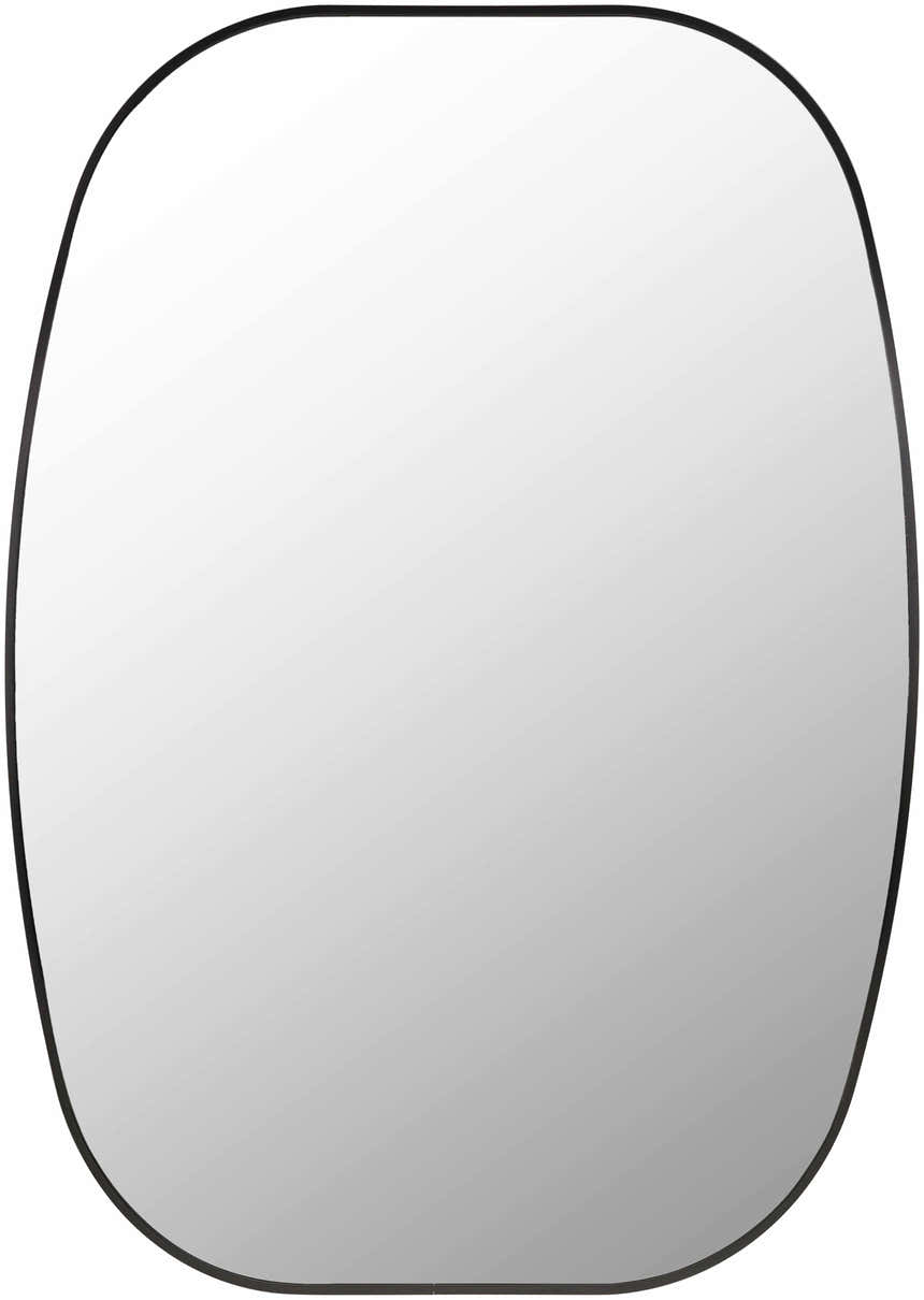 Kopparberg Black Gold Frame Round Mirror