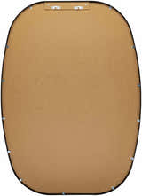Kopparberg Black Gold Frame Round Mirror