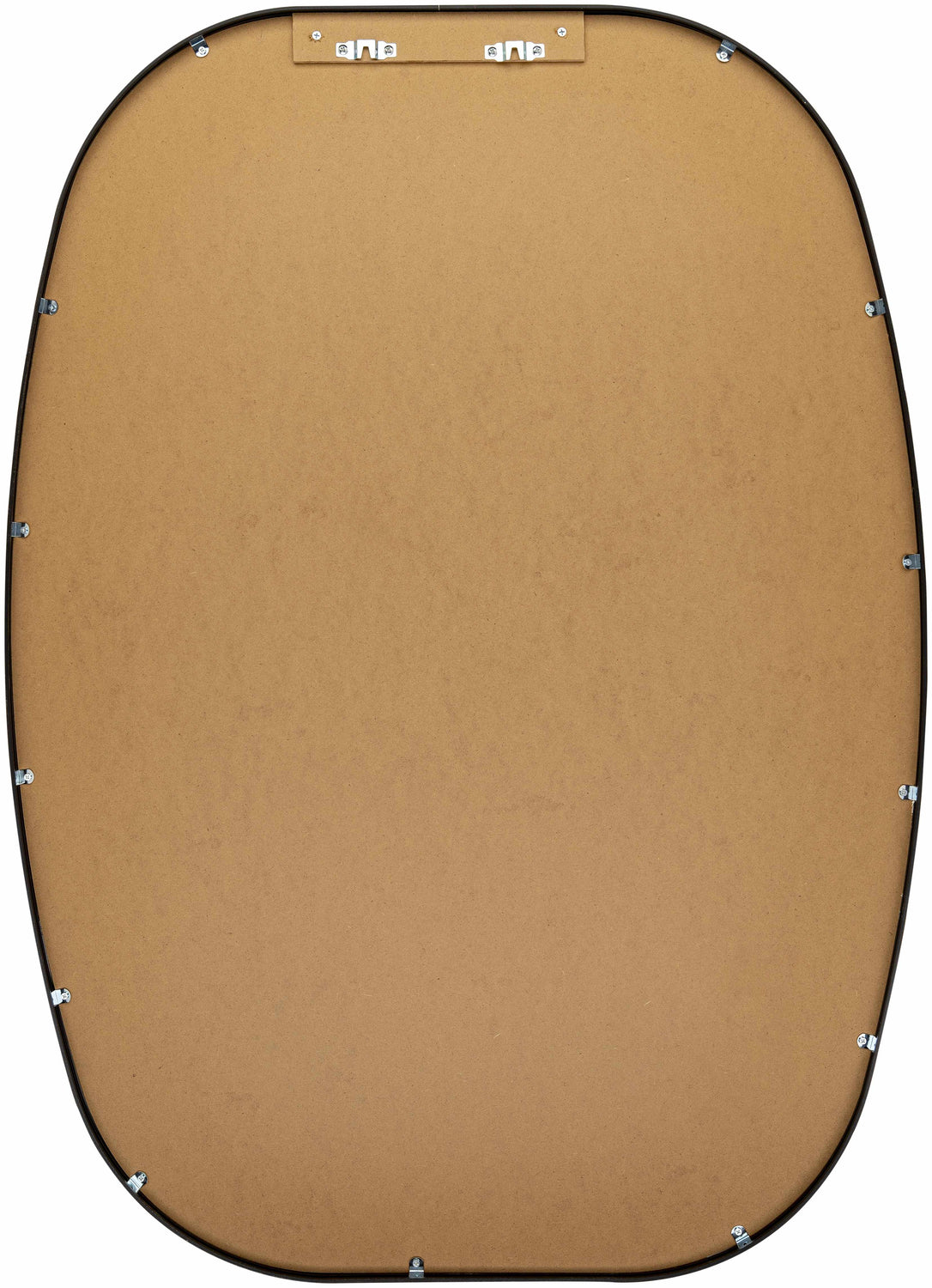 Kopparberg Black Gold Frame Round Mirror