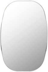 Kopparberg Metallic Silver Gold Frame Round Mirror