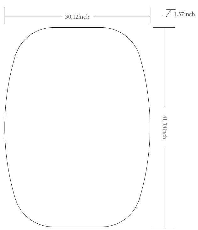 Kopparberg Metallic Silver Gold Frame Round Mirror