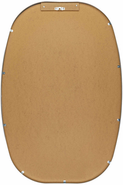 Kopparberg Gold Frame Round Mirror