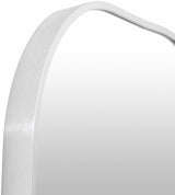 Kopparberg Metallic Silver Gold Frame Round Mirror