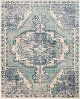 Kenmare Blue Medallion Rug - Clearance