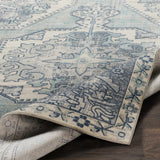 Kenmare Blue Medallion Rug - Clearance